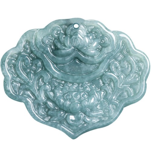 Lotus Jade Abundance Necklace