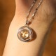 Gold Plated Copper Windmill Luck Necklace Pendant Gold Plated Copper Windmill Luck Necklace Pendant