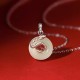 Hetian Jade Snake Luck Necklace Hetian Jade Snake Luck Necklace