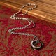 Copper Qiankun Hoop Big Dipper Luck Necklace Copper Qiankun Hoop Big Dipper Luck Necklace