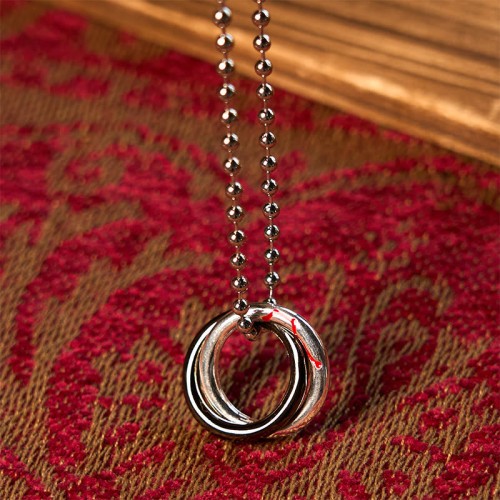 Copper Qiankun Hoop Big Dipper Luck Necklace Copper Qiankun Hoop Big Dipper Luck Necklace