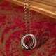 Copper Qiankun Hoop Big Dipper Luck Necklace Copper Qiankun Hoop Big Dipper Luck Necklace