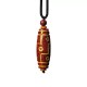 Cinnabar Dzi Bead Blessing Pendant Cinnabar Dzi Bead Blessing Pendant