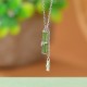 Hetian Jade Bamboo Abundance Necklace Hetian Jade Bamboo Abundance Necklace