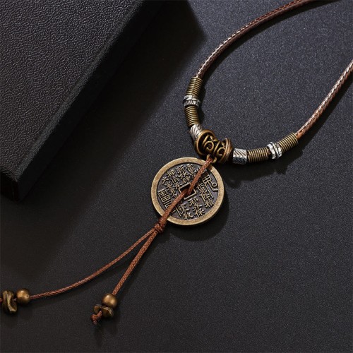 Mountain Ghosts Spend Money Bagua Coin Pendant Mountain Ghosts Spend Money Bagua Coin Pendant