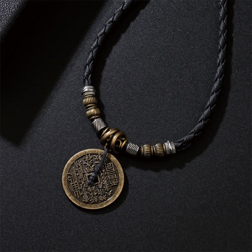 Mountain Ghosts Spend Money Bagua Coin Pendant Mountain Ghosts Spend Money Bagua Coin Pendant