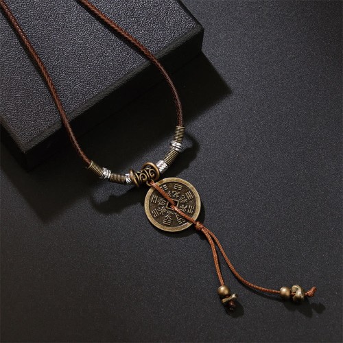 Mountain Ghosts Spend Money Bagua Coin Pendant Mountain Ghosts Spend Money Bagua Coin Pendant