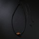 Tiger Eye Beaded Protection Wax Rope Pendant Tiger Eye Beaded Protection Wax Rope Pendant