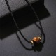 Tiger Eye Beaded Protection Wax Rope Pendant Tiger Eye Beaded Protection Wax Rope Pendant