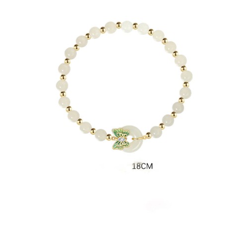 925 Silver Hetian Jade Butterfly Zircon Luck Necklace 925 Silver Hetian Jade Butterfly Zircon Luck Necklace