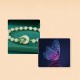 925 Silver Hetian Jade Butterfly Zircon Luck Necklace 925 Silver Hetian Jade Butterfly Zircon Luck Necklace