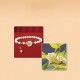 Hetian Jade Osmanthus Peace Buckle Zircon Luck Necklace Hetian Jade Osmanthus Peace Buckle Zircon Luck Necklace