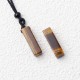 Rectangular Crystal Amethyst Green Aventurine Necklace