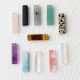 Rectangular Crystal Amethyst Green Aventurine Necklace