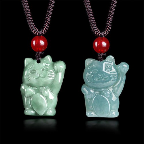 Lucky Cat Jade Abundance Pendant Lucky Cat Jade Abundance Pendant