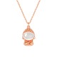 Sterling Silver Chalcedony Buddha Positive Necklace Pendant Sterling Silver Chalcedony Buddha Positive Necklace Pendant