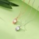Sterling Silver Chalcedony Buddha Positive Necklace Pendant Sterling Silver Chalcedony Buddha Positive Necklace Pendant