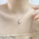 Sterling Silver Chalcedony Buddha Positive Necklace Pendant Sterling Silver Chalcedony Buddha Positive Necklace Pendant