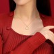 925 Silver Hetian White Jade Rabbit Crescent Moon Luck Pendant 925 Silver Hetian White Jade Rabbit Crescent Moon Luck Pendant