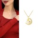 925 Silver Hetian White Jade Rabbit Crescent Moon Luck Pendant 925 Silver Hetian White Jade Rabbit Crescent Moon Luck Pendant