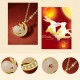 925 Silver Hetian White Jade Rabbit Crescent Moon Luck Pendant 925 Silver Hetian White Jade Rabbit Crescent Moon Luck Pendant