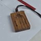 Green Sandalwood Buddha Symbol Positive Necklace Green Sandalwood Buddha Symbol Positive Necklace