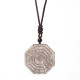 Silver Sheen Obsidian Bagua Yin Yang Protection Pendant Silver Sheen Obsidian Bagua Yin Yang Protection Pendant