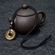 Gold Sheen Obsidian Strength Necklace Pendant