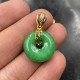 Cyan Jade Peace Healing Luck Necklace Pendant Cyan Jade Peace Healing Luck Necklace Pendant