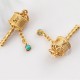 Mini 925 Silver Tibetan Prayer Wheel Wisdom Necklace