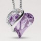 Love Heart Birthstone Healing Energy Necklace Love Heart Birthstone Healing Energy Necklace