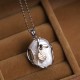 Gold-plated Baroque Pearl Flower Sincerity Necklace Gold-plated Baroque Pearl Flower Sincerity Necklace