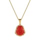 18K Gold Filled Laughing Buddha Jade Luck Necklace 18K Gold Filled Laughing Buddha Jade Luck Necklace