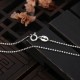 925 Silver Om Mani Padme Hum Rotatable Necklace