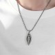 Tibetan Om Mani Padme Hum Rotatable Necklace Pendant
