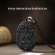 Zodiac Buddha Agarwood Peace Lotus Necklace Pendant