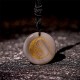 Amethyst Tiger Eye Green Aventurine Yin Yang Necklace Amethyst Tiger Eye Green Aventurine Yin Yang Necklace