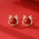 925 Sterling Silver Dragon Cinnabar Red Agate Flash Sale Set 925 Sterling Silver Dragon Cinnabar Red Agate Flash Sale Set