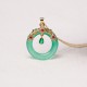 Green Chalcedony Peace Strength Necklace Green Chalcedony Peace Strength Necklace