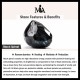 Black Spinel Cute Cat Motivate Choker Necklace Black Spinel Cute Cat Motivate Choker Necklace