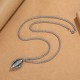 Tibetan Om Mani Padme Hum Rotatable Necklace