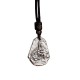 Silver Ksitigarbha Buddha Zakiram Goddess Pendant