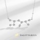 925 Sterling Silver Zodiac 12 Constellations Necklace 925 Sterling Silver Zodiac 12 Constellations Necklace