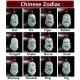 Natural Jade 12 Chinese Zodiac Success Necklace Pendant