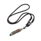 Tibetan Om Mani Padme Hum Dzi Bead Necklace Pendant