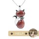 "Save A Cat" Cute Cat Protection Crystal Necklace "Save A Cat" Cute Cat Protection Crystal Necklace
