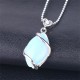 Marquise Crystal Stone Charm Necklace Pendant Marquise Crystal Stone Charm Necklace Pendant