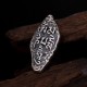 Tibetan 925 Silver Om Mani Padme Hum Necklace Pendant Tibetan 925 Silver Om Mani Padme Hum Necklace Pendant