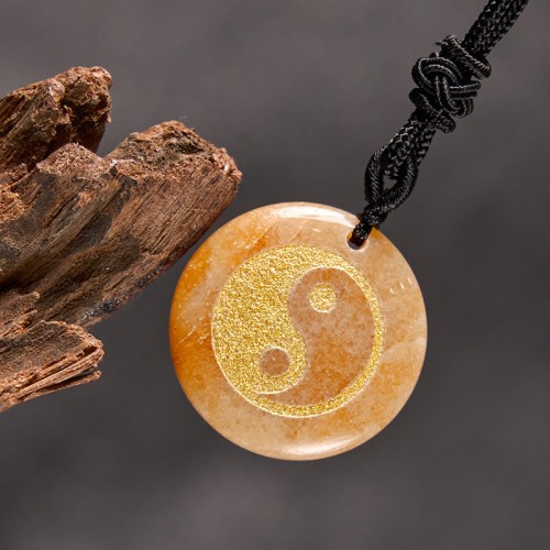 Amethyst Tiger Eye Green Aventurine Yin Yang Necklace Amethyst Tiger Eye Green Aventurine Yin Yang Necklace