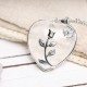Natural Healing Crystals Heart Pendant Necklace Natural Healing Crystals Heart Pendant Necklace